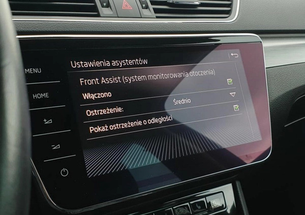 Skoda Superb cena 99900 przebieg: 104679, rok produkcji 2019 z Krapkowice małe 154
